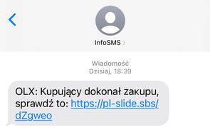 Fałszywy SMS