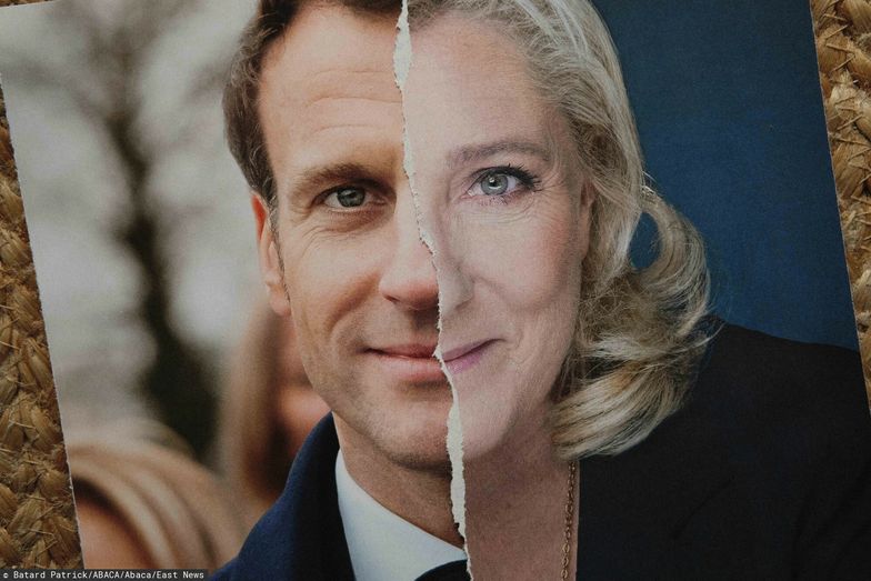 Będzie dogrywka we Francji. Marine Le Pen tuż za Macronem