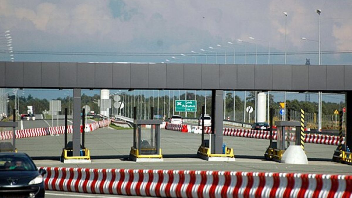 Bramki na autostradach.