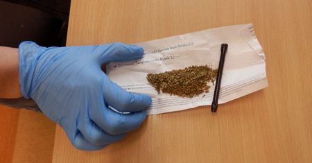21-letni mieszkaniec miasta zatrzymany za posiadanie narkotyków