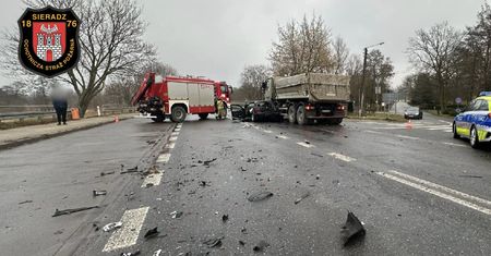 Dramatyczny wypadek. 25-latek w szpitalu, cudem przeżył