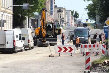Szybki postęp prac na ulicy Zwycięstwa w Koszalinie. Tak teraz wygląda plac budowy