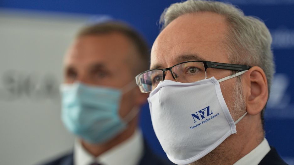 Na godzinę 11 zaplanowano konferencję prasową Adama Niedzielskiego dotyczącą nowych obostrzeń
