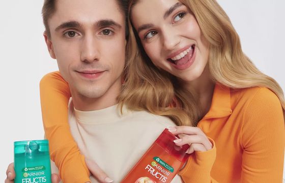 Julia Żugaj i Wojciech Kucina wypromują szampony Garnier Fructis