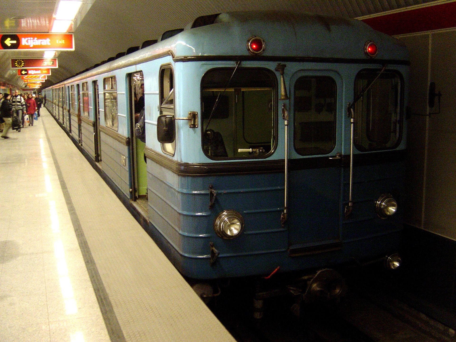 Niedawno w Budapeszcie skończył się remont niebieskiej linii metra
