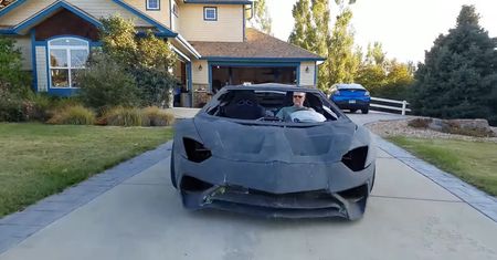 Ojciec wydrukował lamborghini aventadora na drukarce 3D dla syna – jeździ, skręca i hamuje
