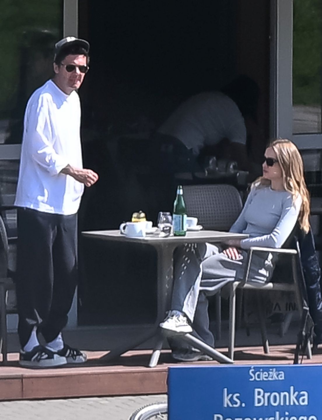 Kuba Wojewódzki i Żaneta Rosińska sfotografowani w restauracji