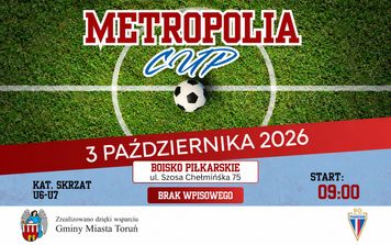 Najmłodsi piłkarze z całej Metropolii zagrają w Toruniu. Powalczą o Metropolia Cup