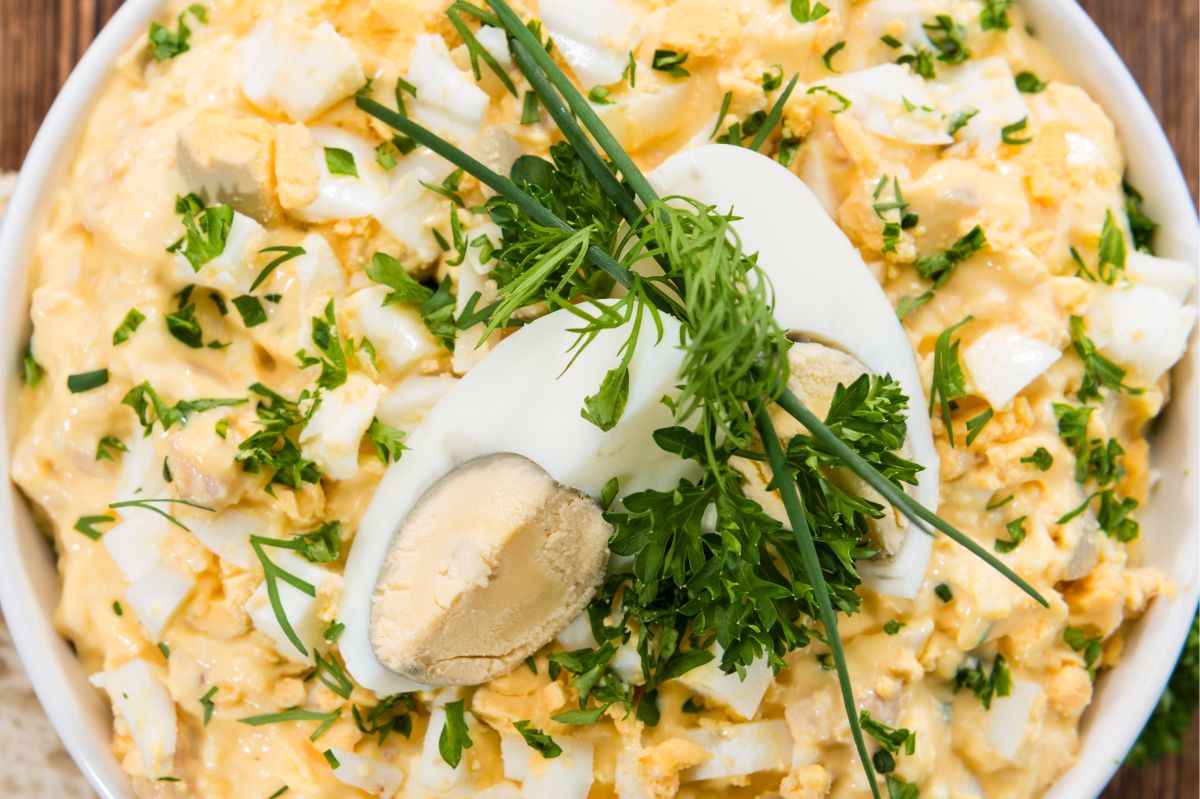 Horseradish salad is a party hit