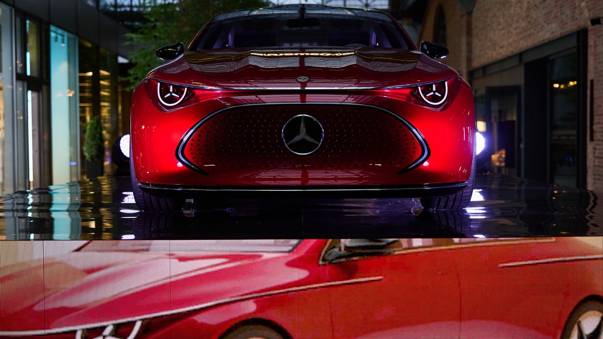 Mercedes CLA, a raczej zapowiedź nowego designu.