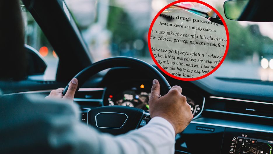 Łukasz Litewka pokazał, jaką wiadomość zastał w taksówce