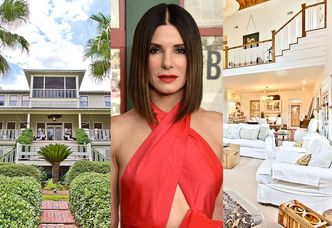 Sandra Bullock wystawiła na sprzedaż wakacyjną posiadłość na południu USA. Gustownie się urządziła? (ZDJĘCIA)