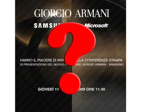 Co się stało z nowym Samsungiem Armani?