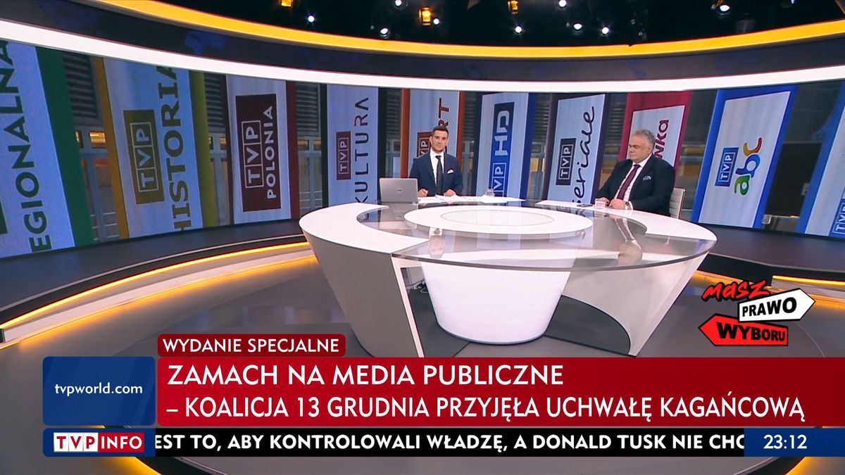 TVP1 przerywa nadawanie. "Zamach na media publiczne"