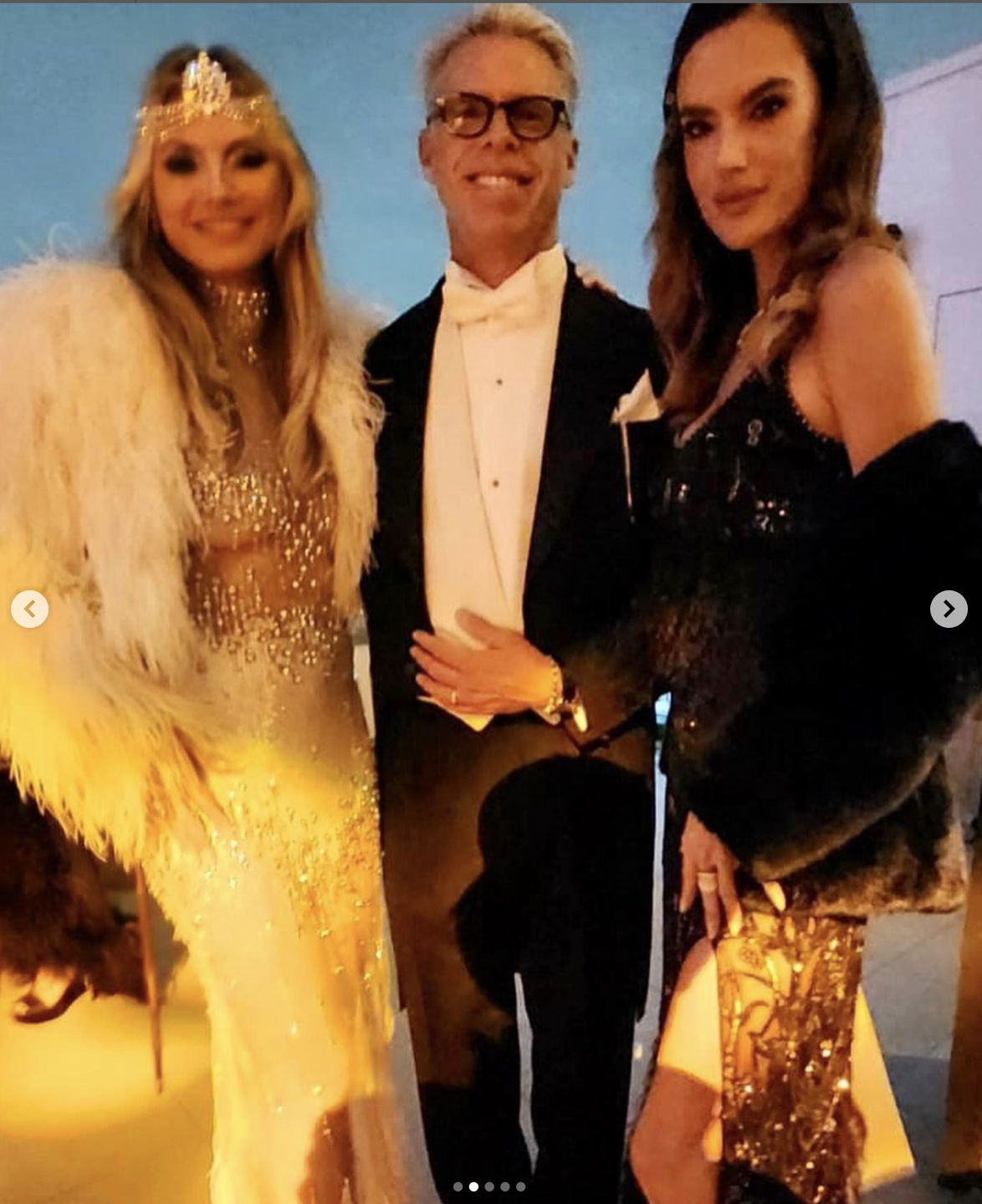 Heidi Klum, Alessandra Ambrosio i Stewart Shining