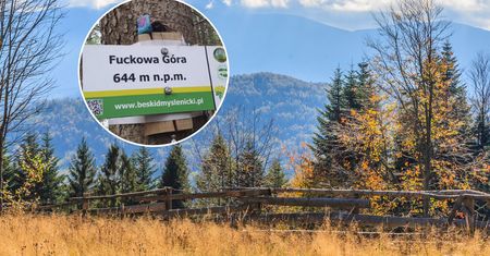 Turyści pękają ze śmiechu, gdy słyszą tę nazwę. Gdzie znajduje się Fuckowa Góra?