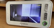 Przerażający sygnał wideo na elektronicznej niani