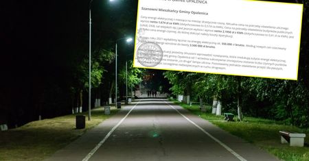 Przez ceny energii wyłączą co drugą latarnię. Opalenica mierzy się z 630-procentową podwyżką
