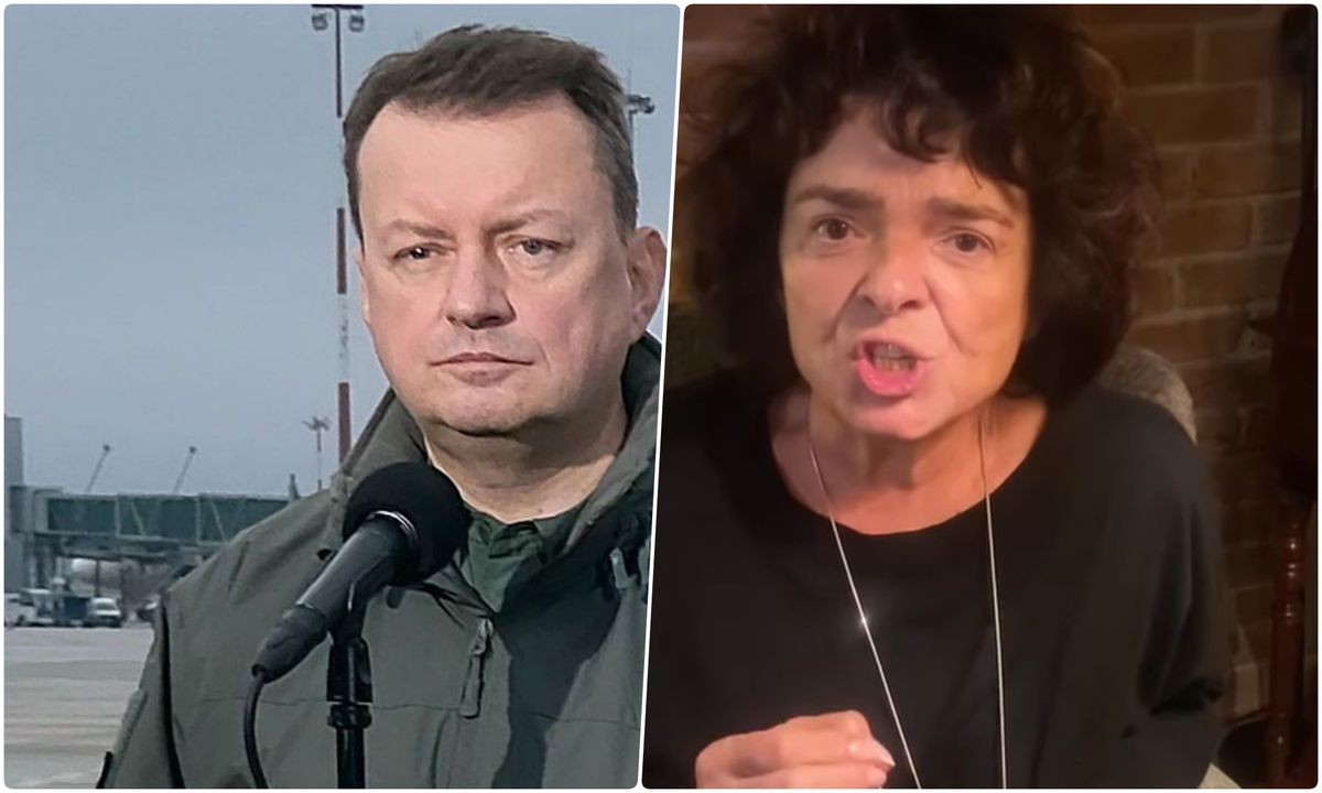 Mariusz Błaszczak i Katarzyna Grochola