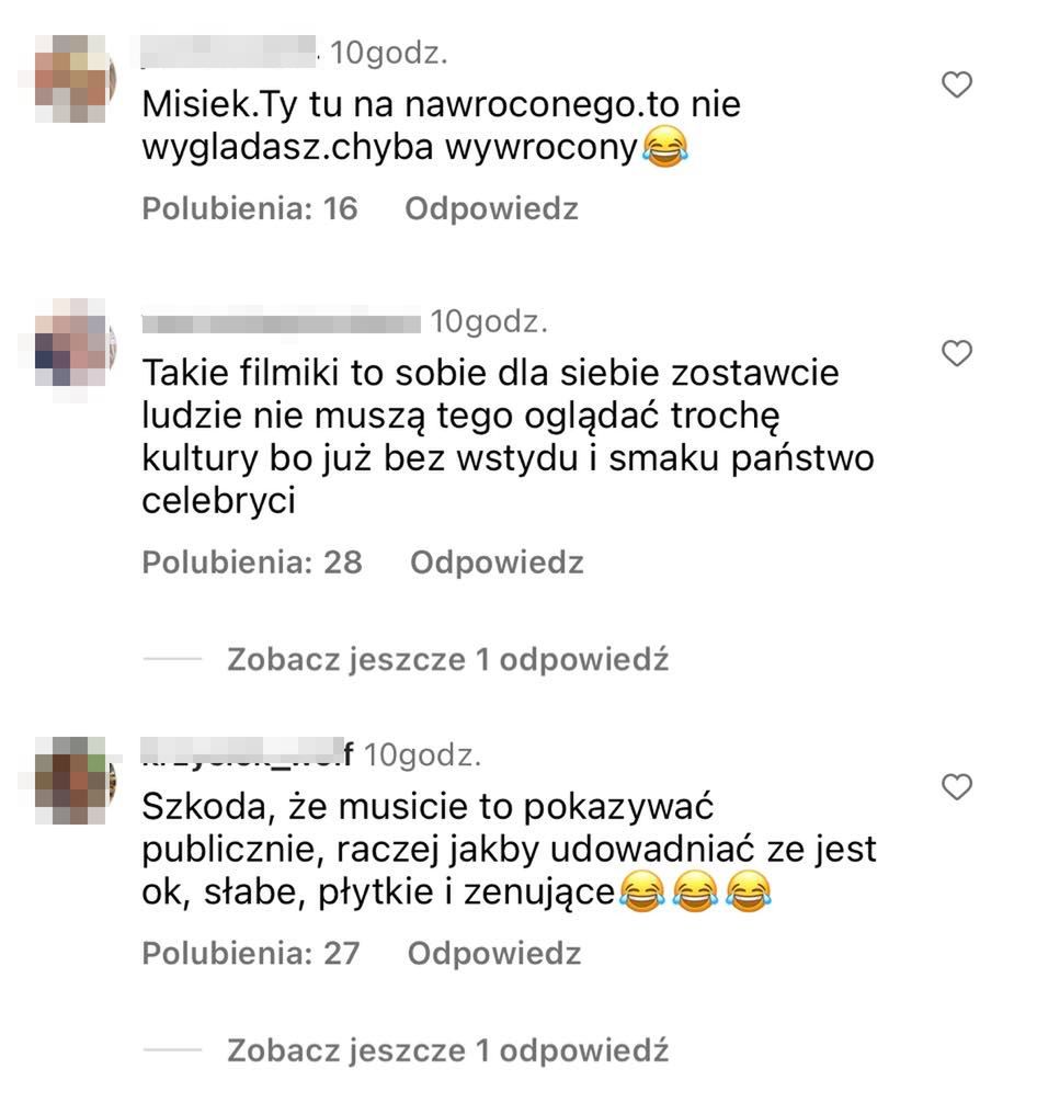Komentarze internautów