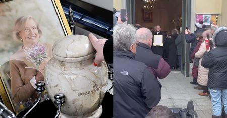Tak pożegnano Bożenę Dykiel. Nagle pojawiły się oklaski. Jest nagranie