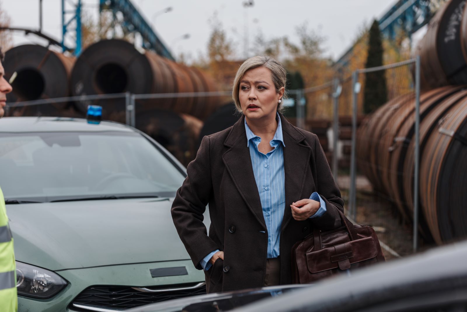 Zdjęcia z pierwszych odcinków serialu "Gliniarze. Śląsk"