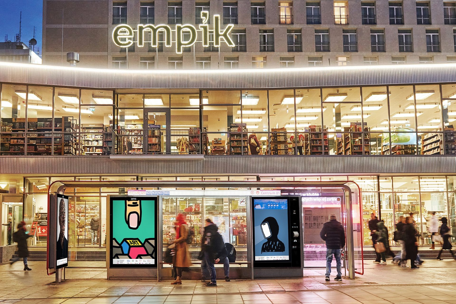 AMS liderem zasięgu w reklamie zewnętrznej. Oto dane za marzec