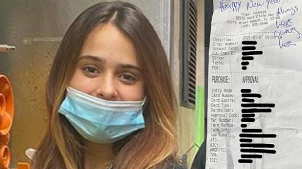 Klientka zostawiła ogromny napiwek