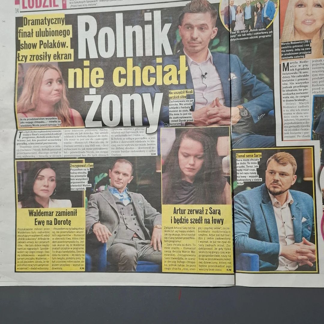 Waldemar z "Rolnik szuka żony" ocenił X edycję