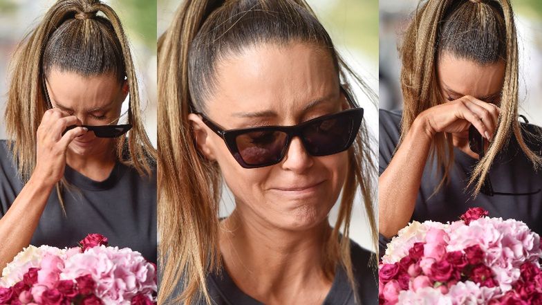 Wzruszona Małgorzata Rozenek przed "Dzień dobry TVN"