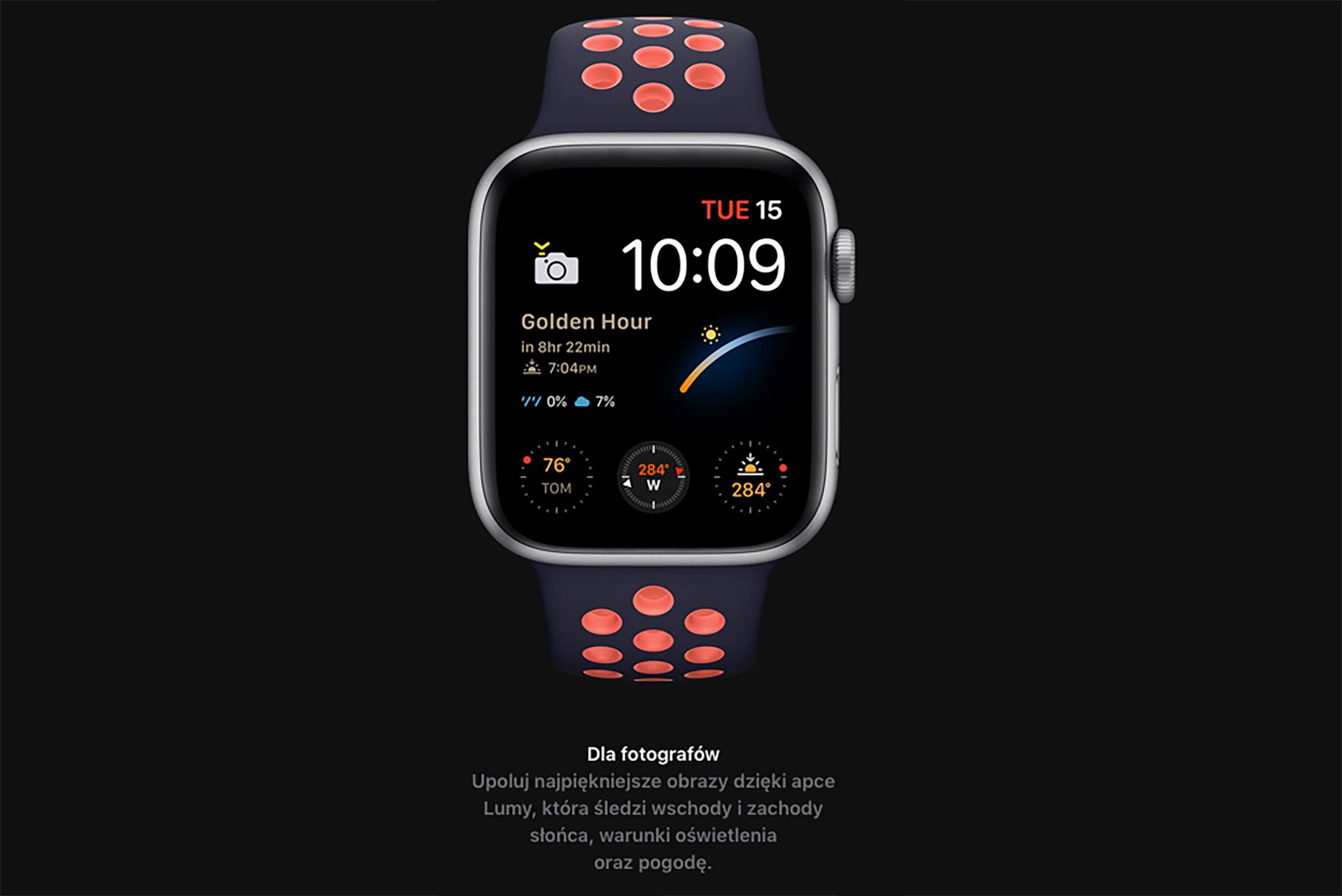 Nowy Apple Watch 6 powie ci, kiedy będzie "złota godzina" i nie tylko 2