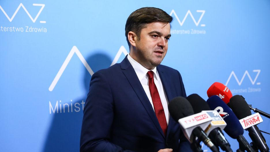 Rzecznik Ministerstwa Zdrowia Wojciech Andrusiewicz