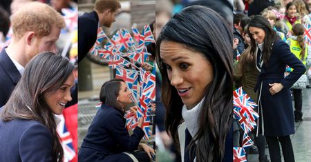 "Ustatkowany" książę Harry u boku Meghan na marszu z okazji Dnia Kobiet (ZDJĘCIA)