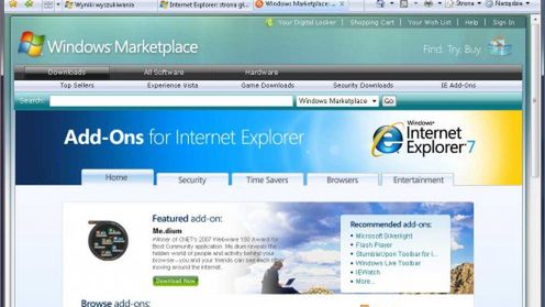 Według Mozilli w Windows nie powinno być IE 1