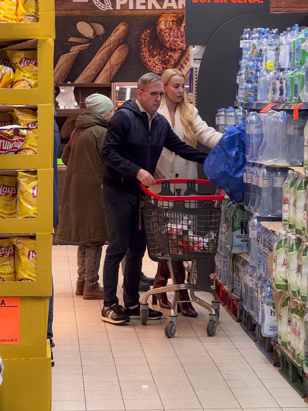 Marianna Schreiber na zakupach z Przemysławem Czarneckim