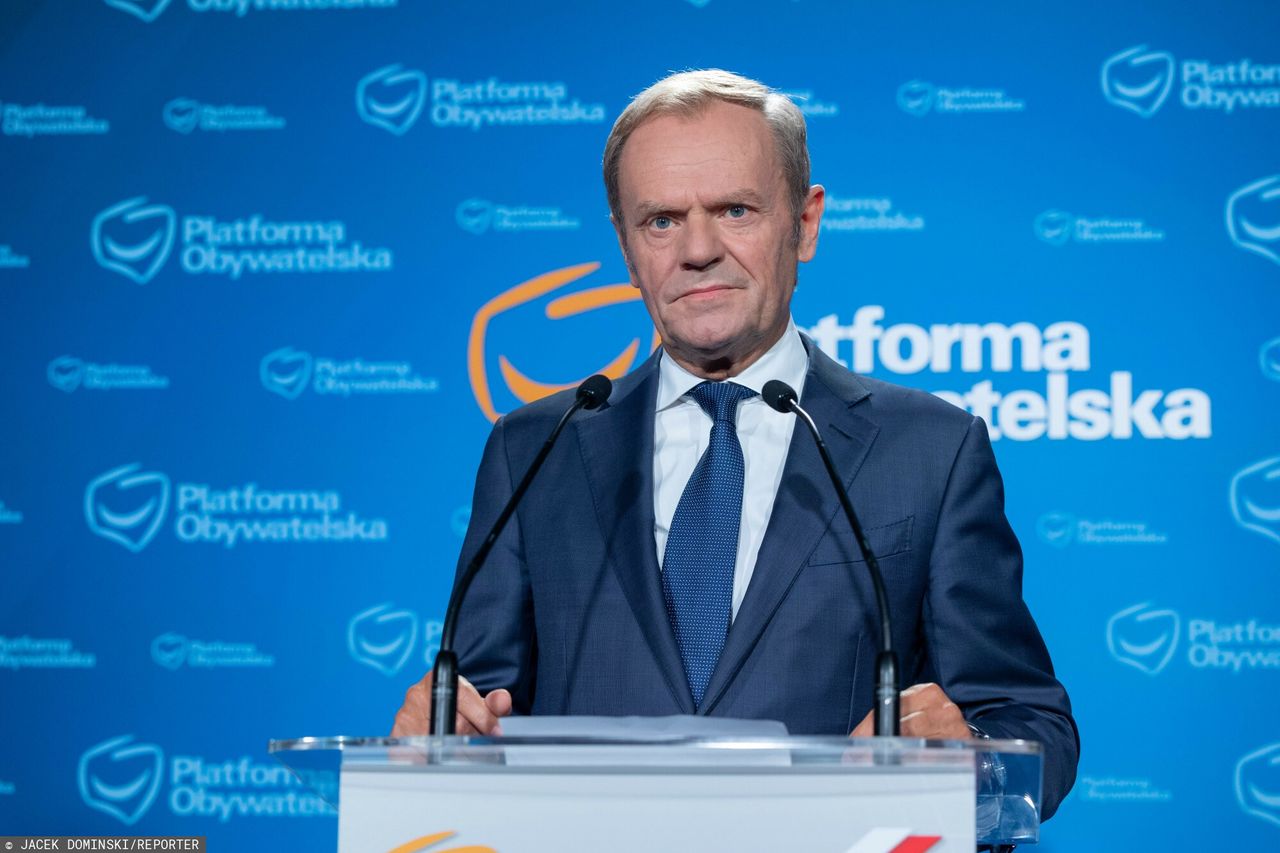 Tusk ostro do dziennikarzy TVP Info. „Dojdzie do strasznych rzeczy przez to co robicie w Polsce”