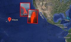 Nagrania już trafiły do sieci. Fontanny lawy sięgały 300 metrów