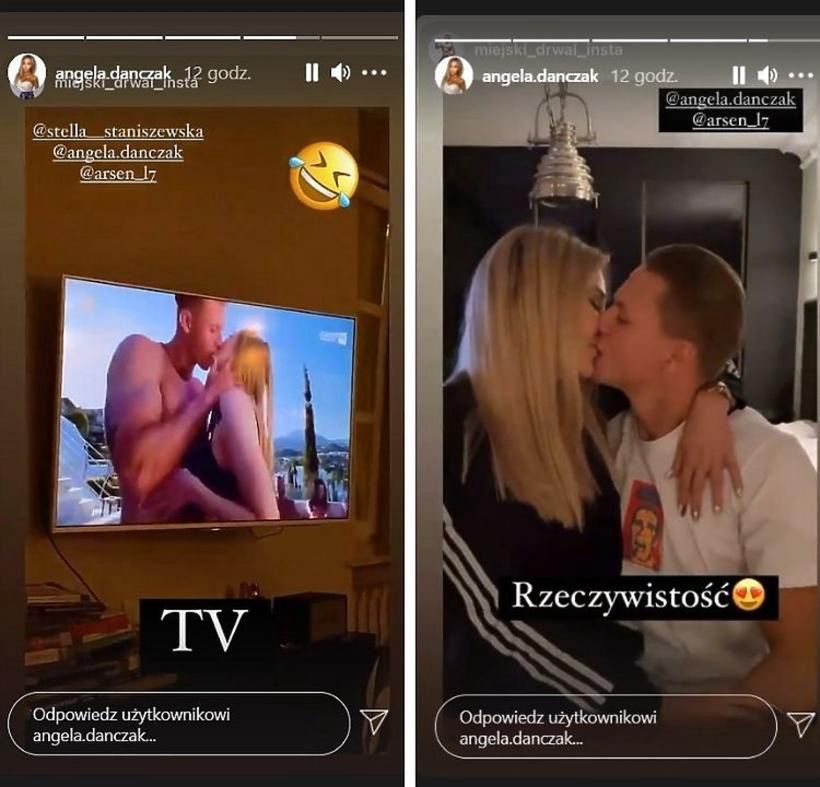 Angela i Arsen z "Love Island"