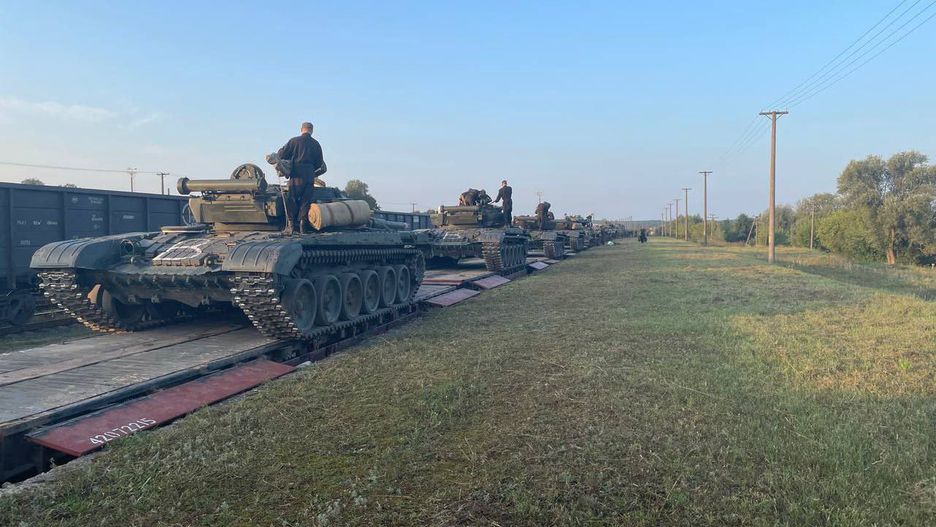 Czołgi T-72B białoruskiej armii
