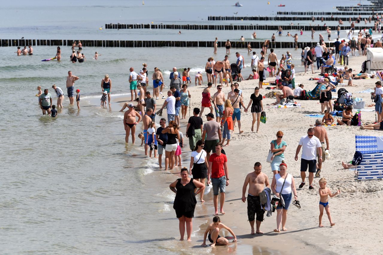 Sarbinowo. Tragedia na niestrzeżonej plaży. Nie żyje 45-latek