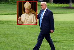 Trump kpi z konklawe? Opublikował kontrowersyjną grafikę