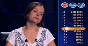 "Milionerzy": zaryzykowała 19 tys.zł. Została z tysiącem