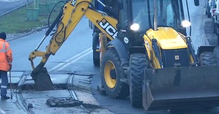 Gliwice. Ruszyły prace na ul. Zabrskiej i Strzody Utrudnienia dla kierowców i pasażerów komunikacji publicznej
