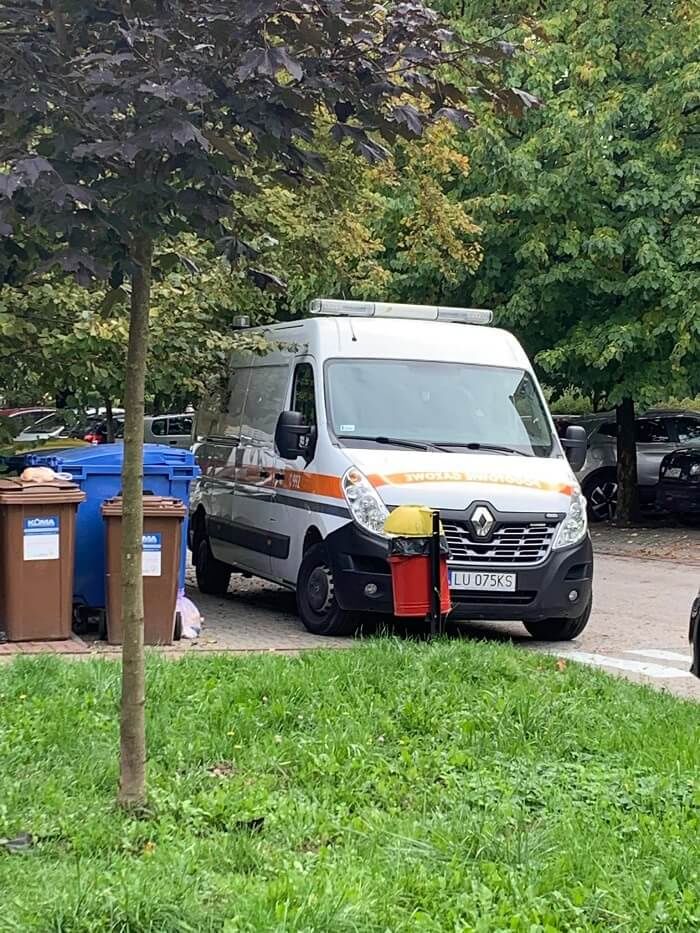 Pożar kuchni w mieszkaniu przy ul. Skołuby w Lublinie