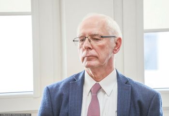 Jerzy Zięba w Pałacu Prezydenckim. Przybył z petycją