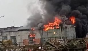Wielki pożar w Rosji. Płoną magazyny wojskowe