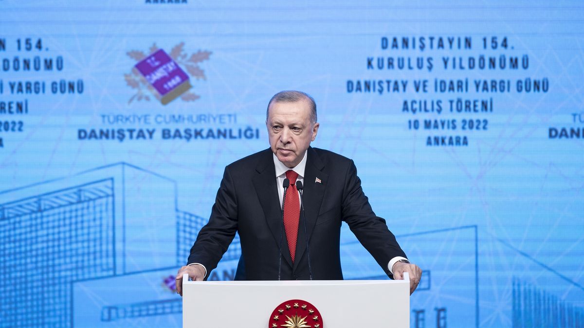 Na zdjęciu Recep Tayyip Erdogan