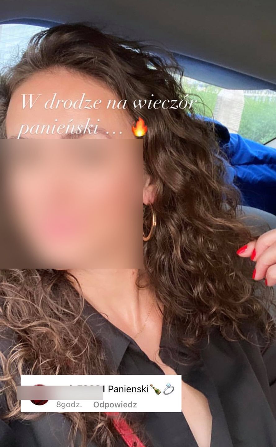 Koleżanka Joanny Opozdy chwali się, że jedzie na wieczór panieński 
