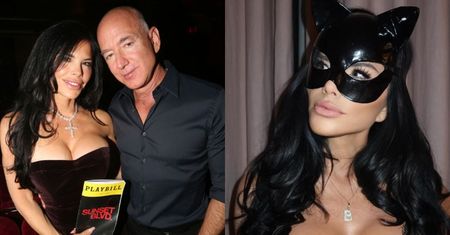 Perwersyjna Lauren Sanchez przebrała się za Kobietę-Kot. 54-latka wywija pejczem u boku zamaskowanego Jeffa Bezosa