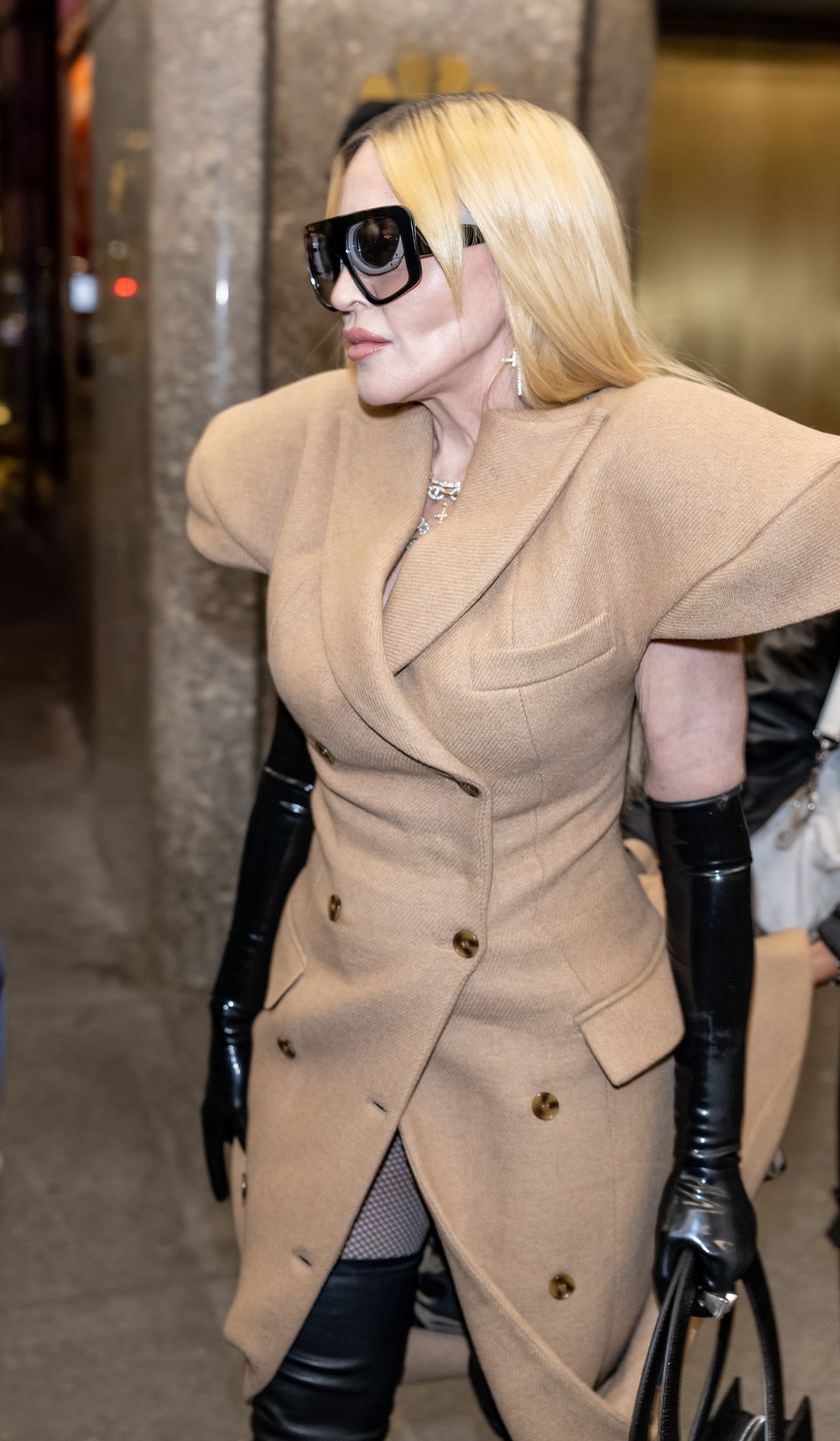 Odmieniona Madonna zawitała na tygodniu mody